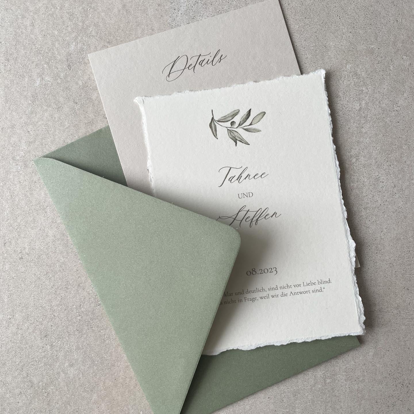 Einladungskarten, Hochzeitseinladungen, individuelle Papeterie, hochwertige Papeterie, handgemacht, personalisierte Karten, Designpapeterie,stilvolle Hochzeitskarten, minimalistische Einladungen