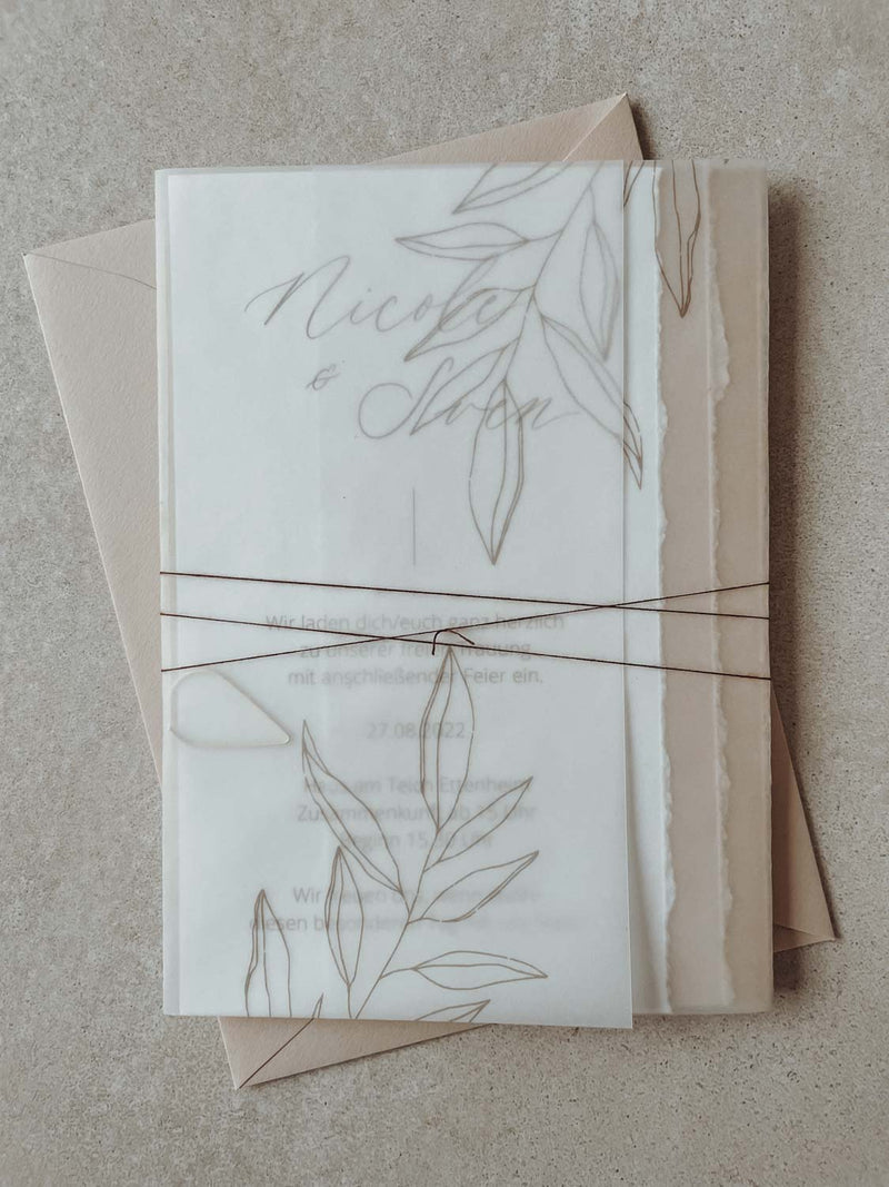 Hochzeitseinladungen, individuelle Papeterie, hochwertige Papeterie, handgemacht, personalisierte Karten, Designpapeterie,stilvolle Hochzeitskarten, minimalistische Einladungen